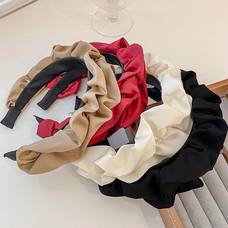 Wholesale 2023 Pleated Fabric Headband